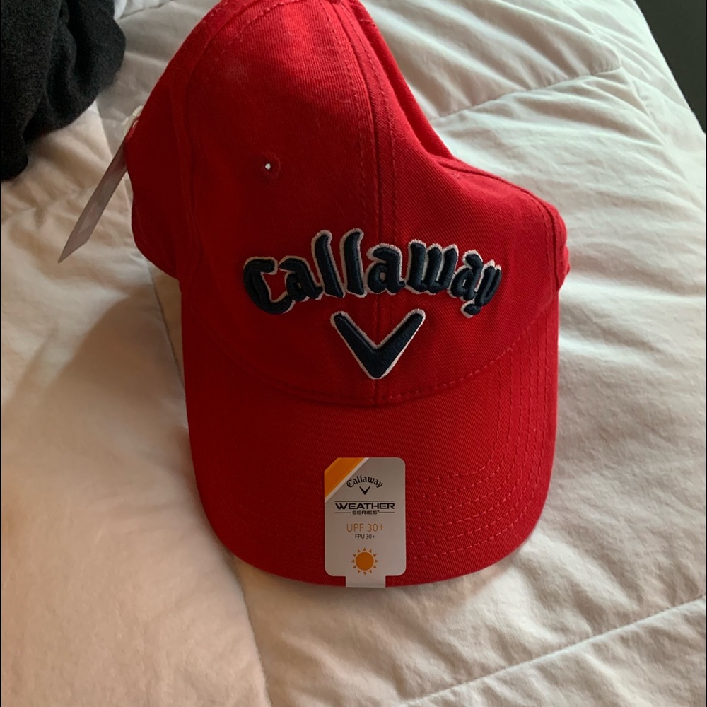 Brand new never worn callaway golf hat